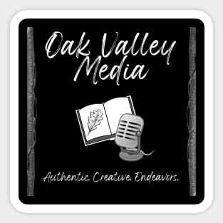 Oak Valley Media Sticker